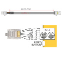 Temperature and humidity sensor ASAIR® AM2301B (0.25 m)