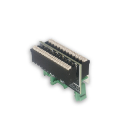 Universal DIN rail-mounted splitter