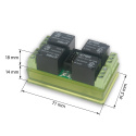 Universal relay board 4×10A