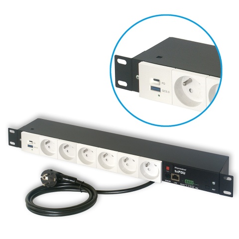 cPDU + USB - socket E